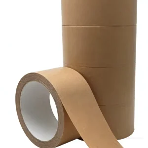 Industrial Strength 28m Length Kraft Paper Adhesive Tape for Warehouse and Express Delivery High Tensile Carton Sealing Tape