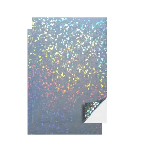 Inkjet Holographic A4 PET Waterproof Self-Adhesive Vinyl Label Sheets