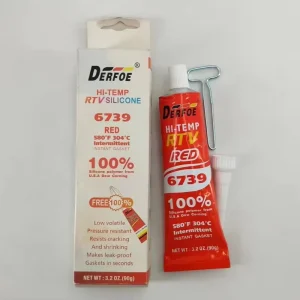 Joint RTV Silicone Neutre 6739 Ignifuge Haute Temperature Automobile