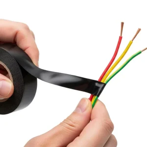 Jumbo Roll Black PVC Automotive Wire Harness Tape Flame Retardant Electrical Insulation Adhesive for Cable