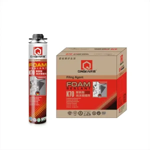 K70 Multifunctional Silicone Foam Adhesive and Sealant for Construction Woodworking and Packaging
