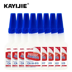 KAYIJIE Good Quality Waterproof Universal Type 401 Super Glue Fast Drying Adhesives Suitable for Absorbent Materials