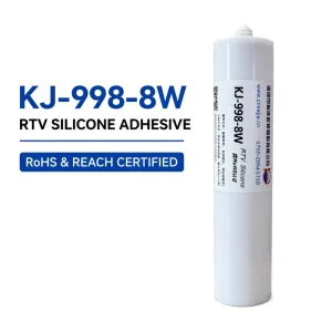 KJ-998-8W RTV Silicone Glue High Strength Temperature -60~200°C for Silicone, Metal, and Glass Bonding and Sealing