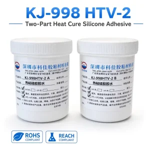 KJ-998HTV-2 Two-Component Thermal Adhesive Silicone High Temperature Curing Sealing Strip for Woodworking and Packing