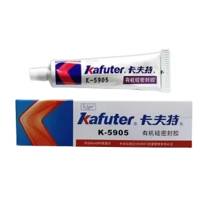 Kafuter K 5905 Silicone Sealant & Bonding Transparent Paste with 3 10 Min Cure Time for LED Lamp Covers