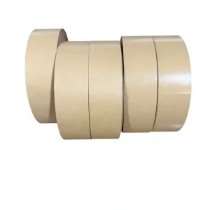 Kraft Paper Pressure Sensitive Single Sided Tape Water free Self adhesive Extra strong High tack Biodegradable Carton Sealing