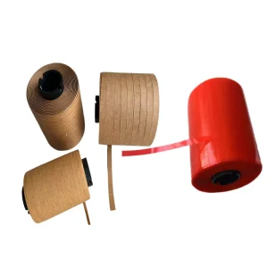 Kraft Paper Water Activated Tear Strip Easy Pull Waterproof Carton Sealing Unpacking Strip Biodegradable