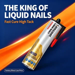 LONCOOL Nail free Adhesive Strong Bonding Agent Liquid Nails High Tack Construction Instant Super Wood Glue PVC SBS No More Nail