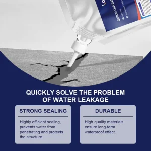 LONCOOL Quick Drying Grouting Adhesive Construction Sealant Waterproof Concrete Crack Repair Caulking Glue Sealing for Efficient