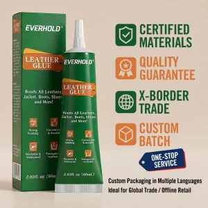 Leather Glue Waterproof Flexible Adhesive for Shoes Bags Sofas Jackets Car Seats