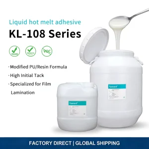 Liquid Hot Melt Adhesive for PET and PVC
