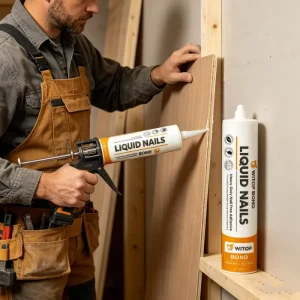 Liquid Nail Construction Adhesive for High-Strength Sealing and Nail-Free Applications