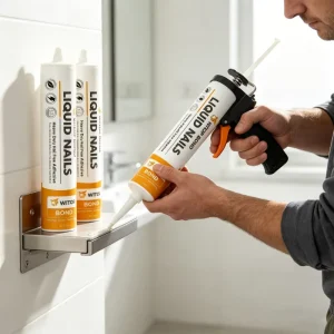 Liquid Nail Construction Adhesive for Nail-Free Building Applications