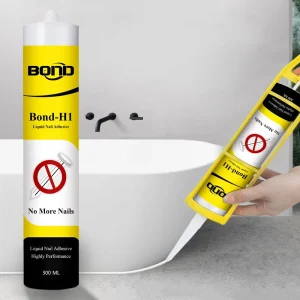Liquid Nail-Free Adhesive for Construction and Glass Installation