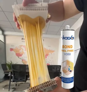 Liquid Nails Construction Adhesive Free Nails Glue for Pvc Wall Panel Bond Super Glue Adhesive