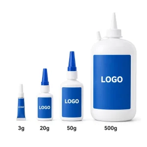 Loctite 401 Alternative Instant Adhesive Super Glue Factory Direct OEM Cyanoacrylate for Metal Plastic Rubber Customized Label
