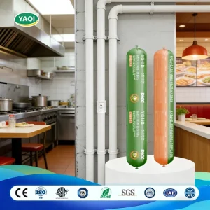 Low VOC Customizable Color High Elasticity Fast Curing Silicone Sealant for Indoor Piping and Construction