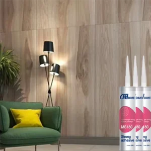 Low VOC MS Adhesive for Fire-Resistant Acrylic Mirror and Wall Paneling