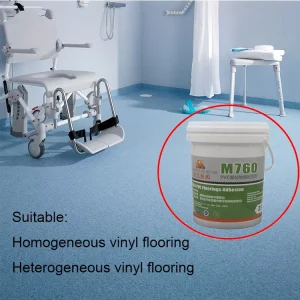 M760 Commercial Grade Adhesive for PVC Flooring and Vinyl Roll Factory Direct Supply