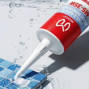 MS-35W Swimming Pool Leak Repair Glue, Underwater Bonding Sealant, Chlorine Resistant, Fast Curing