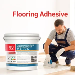 MS-77C Modified Silane Engineered Wood Flooring Adhesive, High Coverage, Construction Use