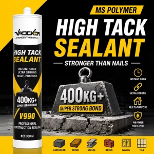 MS Polymer High-Tack Adhesive, 400KG, Waterproof Construction Glue