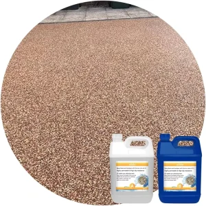 Manufacturer Adhesive Pebble Stone Resin for Permeable Driveway and Pavement Aggregate Bonding