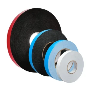 Manufacturer Double-Sided PE Foam Mounting Tape Black Acrylic Adhesive for Building Reconstruction