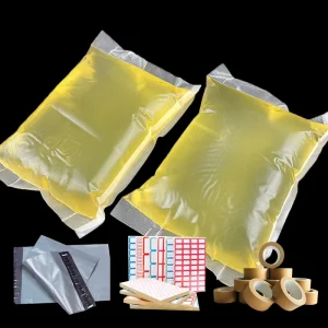 Manufacturer Hot Melt Adhesive for Kraft Tapes Labels Express Plastic Bag Sealing 1kg