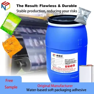 Manufacturer Water Based Adhesive for Plastic Film Lamination and Soft Packaging Film