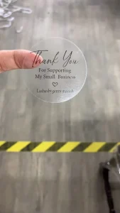 Manufacturer of Transparent Self adhesive Labels in Various Materials