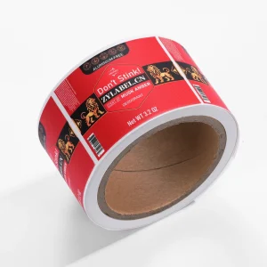 Manufacturers Supply Private Deodorant Printing Label Waterproof Self Adhesive Vinyl Roll Custom Stickers