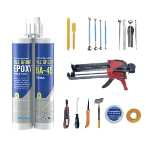 Matte Texture Epoxy Tile Grout Instead of Cement Grout Waterproof Customizable DIY Construction Tile Grout