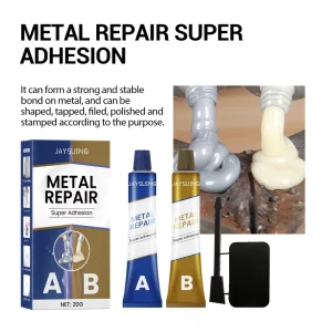 Metal Repair Epoxy AB Adhesive High Strength Waterproof for Metal Stone Ceramic Crack Filling and Sealing