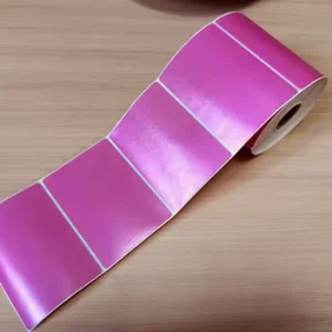 Mineral Water Self-Adhesive Barcode PVC Stickers Thermochromic Waterproof Heat-Resistant Custom Labels