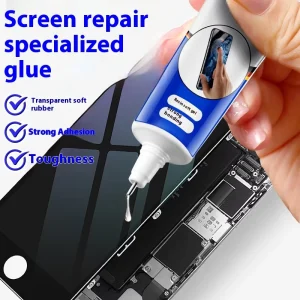 Mobile Phone Repair Kit with Waterproof Acrylic Adhesive Sealant for Warped Screens, Frames and Back Covers
