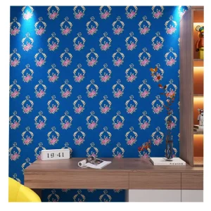 Modern Tropical Floral Peel and Stick Removable Vinyl Wallpaper Roll