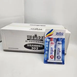 Modified Acrylate AB Adhesive Strength Curing Metal Plastic Wood Bonding Industrial Grade Part Epoxy Construction Adhesive