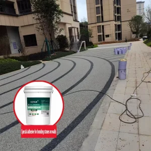 Moisture Curing Polyurethane Adhesive Super Glue Stone Bond China Supplier Resin Bound Gravel Suitable Use on the Ground