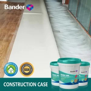 Moisture-Resistant Acrylic Adhesive 5mm PVC Sports Floor Glue for Vinyl Coil Floor Construction