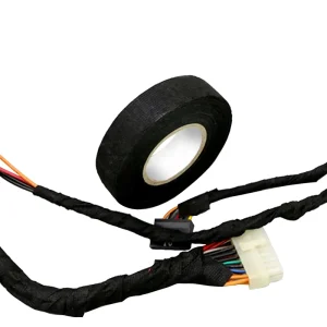 Motorcycle Car Insulation Repair Acetate Cloth Fabric Wiring Harness Masking Wrapping Tape Custom