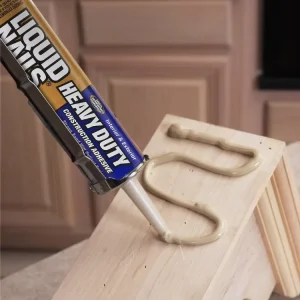 Multi Purpose White Nail Free Glue Mounting Glue for Slats Metal