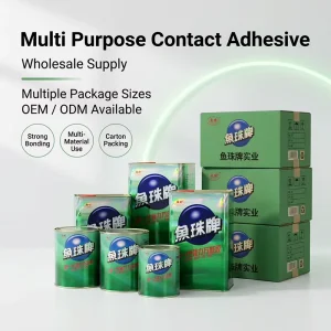 Multi Size Contact Adhesive Manufacturer Universal Glue for Furniture Shoe Repair and Decoration Use