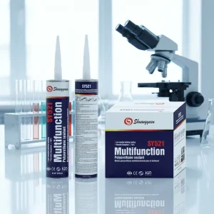 Multifunctional Polyurethane Sealant Adhesive for Auto Glass and Windshield, White, Construction Use