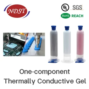 NDST Silicone Based Thermal Conductive One Component Gel Adhesive Sealant 100ml for Electronic Equipment Heat Dissipation