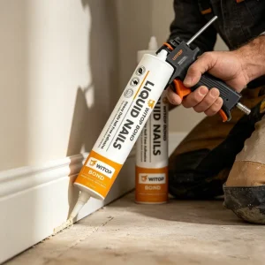 Nail-Free Sealant and Liquid Nail Adhesive for Panels