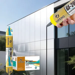 Neutral One Component Clear Structural Silicone Adhesive Sealant for Curtain Wall & Glass Facade High Strength Bonding