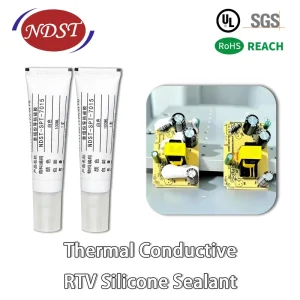 Neutral One-Component RTV Silicone Sealant White Room Temperature Curing for Electronic Components and Construction