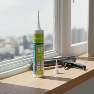Neutral Silicone Sealant NP, Waterproof, Weatherproof, Fast Curing, for Windows and Doors