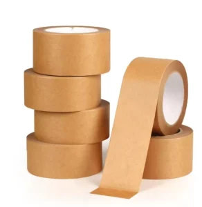 New Trend Eco Friendly Biodegradable Kraft Packaging Tape with Custom Logo